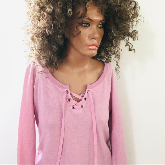 LAST ONE! ISABEL MATERNITY NWT Lace-Up TUNIC TOP / MINI DRESS S - Picture 3 of 16